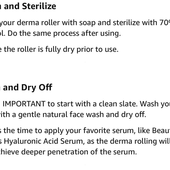 New & Sealed Derma Roller by RoHS. Give yourself new skin - Picture 4 of 16